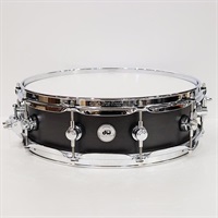 DRSO0414SSC107 [Collector's Pure Maple Snare Drum Standard Shell 14''×4'' - Ebony Satin Oil]【数量限定特価品】
