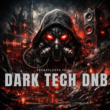 FREAKY LOOPS Dark Tech DnB (ドラムンベース)(サンプルパック)(Neurofunk)(オンライン納品)(2時間以内に納品)