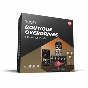 IK Multimedia TONEX Boutique Overdrives (トーンエックス)(オーバードライブ)(AmpliTube5)(ブティック系)(オンライン納品)