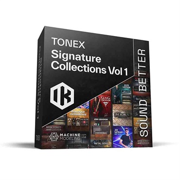 IK Multimedia TONEX Signature Collections Vol 1 (トーンエックス)(バンドル)(アレックス・ライフソン)(ジョー・サトリアーニ)(オンライン納品)