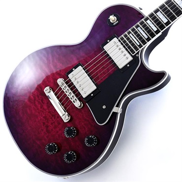 Gibson Les Paul Custom 3A Quilt Maple Top Gloss (Purple Void) SN