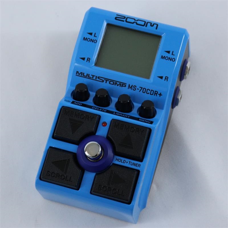 ZOOM MS-70CDR+ マルチエフェクター 【公式通販】