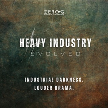 ZERO-G Heavy Industry Evolved (インダストリアルサウンド)(ウェーブテーブル)(KONTAKTライブラリ)(オンライン納品)(2時間以内に納品)