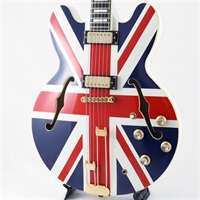 USED 中古 E212T Limited Edition Union Jack Sheraton(Alpine White)[SN.14111500547]エピフォン