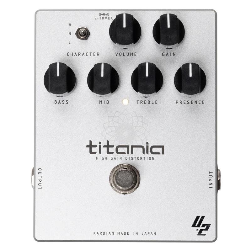 Kardian titania v2 箱、保証書つき ディストーション KarDiaN titania v2 （ディストーション） ｜イケベ楽器店オンラインストア