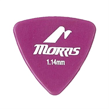 MORRIS デルリン トライアングル ピック 1.14mm (パープル)