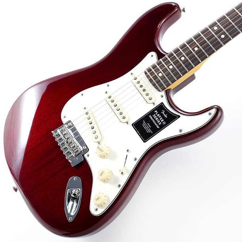 Fender MEX Player II Stratocaster (Transparent Cherry Burst 
