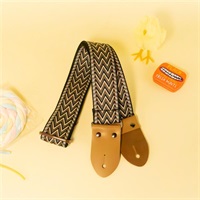 wwギターストラップ ブラウン