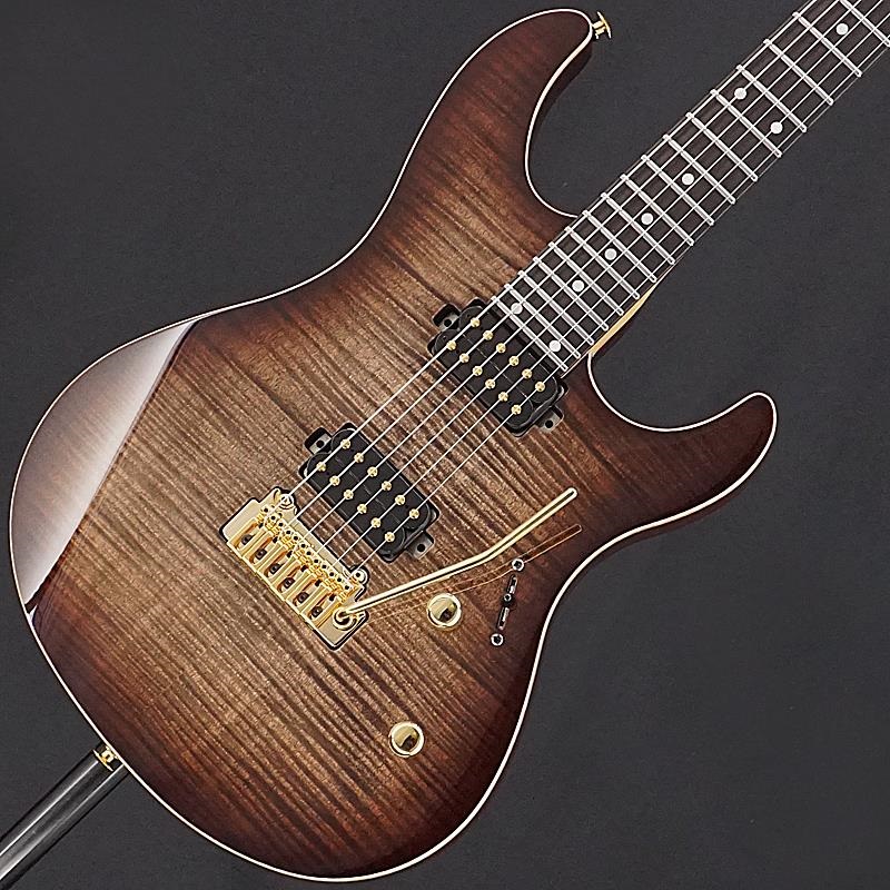 BLACK SMOKER USED 中古 FUTURA-S HH AAAA Flame Maple Top (Dark
