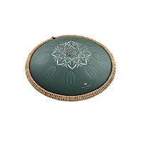 OSTD3DGE [Octave Steel Tongue Drums 16'' / Dark Green - F Major]