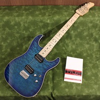 USED 中古 Studio Elite HD-P Quilted Maple Top Transparent Blue Burst SN.22304