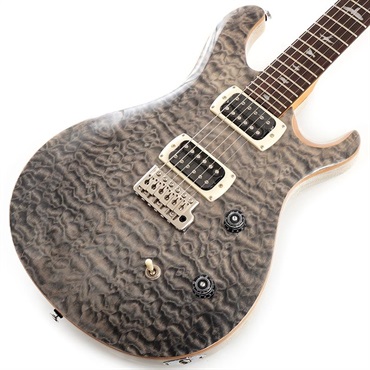 P.R.S. Ikebe Exclusive SE CE 24 Quilt (Charcoal w/ White Doghair back)