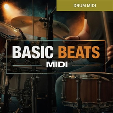 TOONTRACK DRUM MIDI - Basic Beats (ヒップホップ)(R&B)(ポップス)(ドラムMIDIパック)(オンライン納品)(2時間以内に納品)