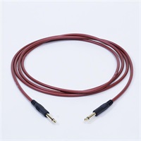 PASSGO RED TS PHONE Cable (3.0m)(パスゴーレッド)(ラインケーブル/ギターケーブル/楽器用ケーブル)(Phone-Phone)(6.3(2極)-6.3(2極)， ｽﾄﾚｰﾄ-ｽﾄﾚｰﾄ)(日本製)