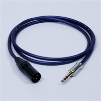 PASSGO BLUE TXM Cable (5.0m)(パスゴーブルー)(ラインケーブル/モニタースピーカーケーブル)(TRS-XLRオス)(6.3(3極)-XLR(M))(日本製)