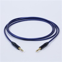 PASSGO BLUE TS PHONE Cable (3.0m)(パスゴーブルー)(ラインケーブル/ギターケーブル/楽器用ケーブル)(Phone-Phone)(6.3(2極)-6.3(2極)， ｽﾄﾚｰﾄ-ｽﾄﾚｰﾄ)(日本製)