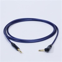PASSGO BLUE TS PHONE Cable (L型)(1.5m)(パスゴーブルー)(ラインケーブル/ギターケーブル/楽器用ケーブル)(L型 Phone-Phone)(6.3(2極)-6.3(2極)， L字-ｽﾄﾚｰﾄ)(日本製)