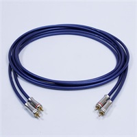 PASSGO BLUE RCA Cable (ステレオ)(1.5ｍ)(パスゴーブルー)(ラインケーブル/スレテオケーブル)(Stereo RCA-RCA)(RCA(L/R)-RCA(L/R))(日本製)