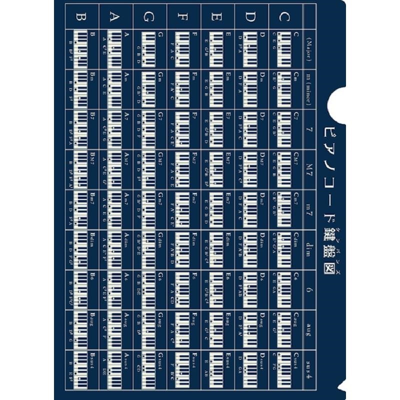 PRIMA PRSP-52 大きなサイズのピアノコードファイル80th クリア