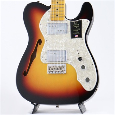 Fender USA American Vintage II 1972 Telecaster Thinline (3-Color Sunburst/Maple) 【キズあり特価】