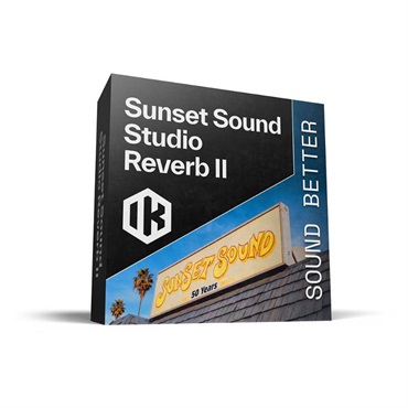 IK Multimedia Sunset Sound Studio Reverb II (リバーブ)(アイケーマルチメディア)(モデリングリバーブ)(オンライン納品)