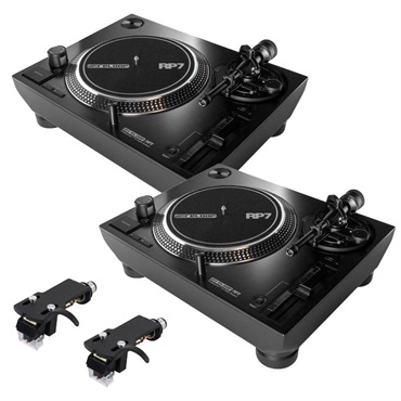 reloop RP-7 + 100SOUNDS RC-DJ100 ターンテーブル TWIN  SET (リループ)