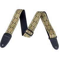 Gretsch Alternating Gold Penguins Strap， Black(9227364001)