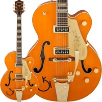 G6120T-55 Vintage Select Edition '55 Chet Atkins Hollow Body with Bigsby (Vintage Orange Stain Lacquer)