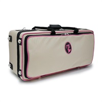 マーカス・ボナ / MB03TPC (ベージュ/ピンクライン) コンパクト トリプル トランペット用 ケース (カスタマイズモデル)