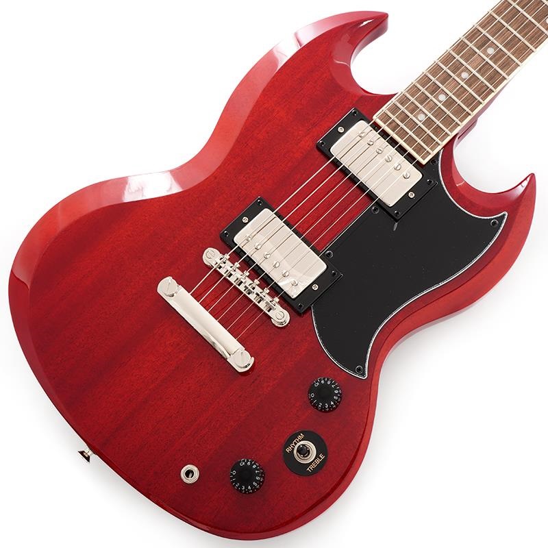【値下げしました】epiphone    ＳＧ Epiphone 1964 SG Standard Reissue with Maestro Vibrola Cherry Red