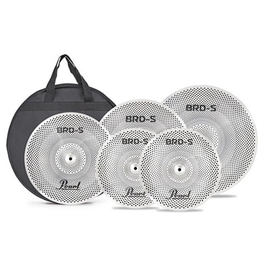 Pearl BRD-S[BRD Low Volume Cymbals Set / 20''Ride，16''&18''Crash，14''Hats，ソフトケース付属]