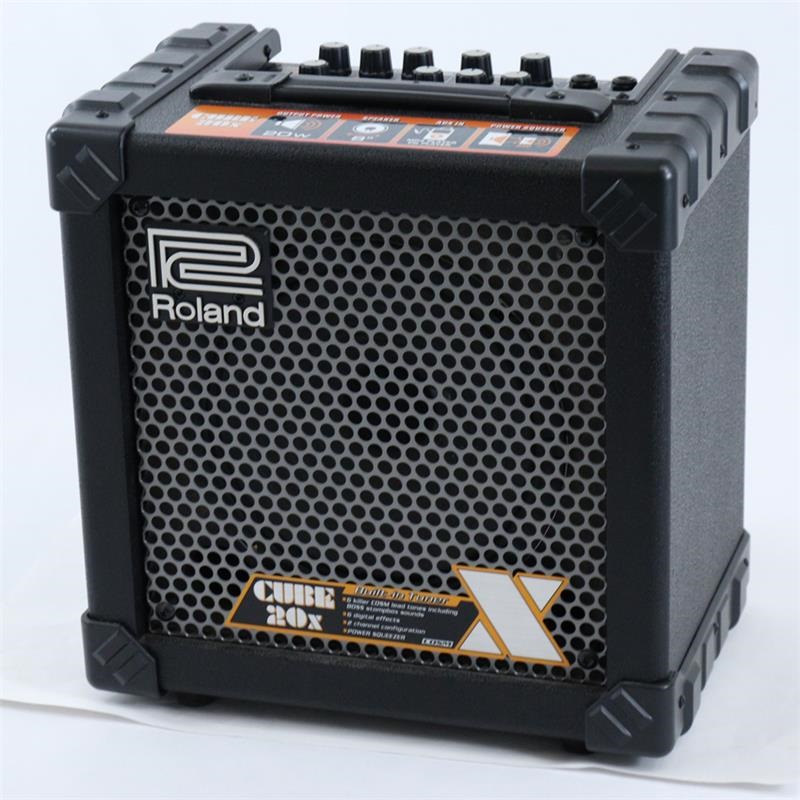 Roland ローランドCUBE 20X ギターアンプ、まずまず美品。 Roland USED 中古 CUBE-20X (ROLAND ローランド) コンボアンプ