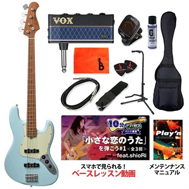Bacchus BJB-1-RSM/M (PTL-SOB) 【ベース初心者入門セット】 ｜イケベ