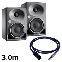 KH 80 DSP A G  (ペア)【PASSGO BLUEスピーカーケーブルセット(TRS-XLR)3.0ｍ】(ノイマン)(モニタースピーカー)(KH80)(アクティブモニタースピーカー)