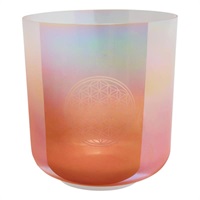 ECSB128FOL [Flower of Life Essence Crystal Singing Bowl 128Hz]