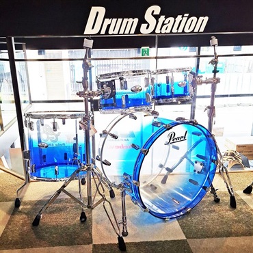 Pearl CRB524P/C #780 [CRYSTAL BEAT 4pc Drum Shell Pack / Glacier Fade] 【Pearl80周年/2026年限定カラー】