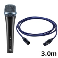 【旧価格在庫】e935 【PASSGO BLUEマイクケーブルセット(XLR-XLR)3.0ｍ】(国内正規品2年保証)(ゼンハイザー e 935)(単一指向性)(ボーカルマイク)