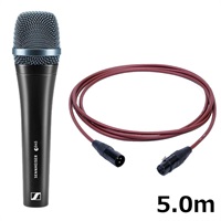 【旧価格在庫】e945 【PASSGO REDマイクケーブルセット(XLR-XLR)5.0ｍ】(ダイナミックマイク)(超単一指向性・スーパーカーディオイド)(国内正規品2年保証)(ゼンハイザー e 945)