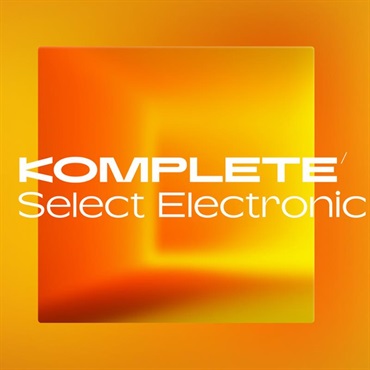 Native Instruments Komplete Select Electronic (コンプリート)(セレクト)(初心者向け)(プラグインバンドル)(オンライン納品)(2時間以内に納品)