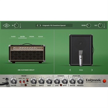Universal Audio Enigmatic '82 Overdrive Special Amp (アンプシミュレーター)(アンプトーン)(プラグインソフト)(ブティックアンプ)(オンライン納品)(2時間以内に納品)