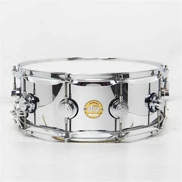 dw USED 中古 DW-ST7 1455SD/STEEL/C[Collector's Metal Chrome Over Steel Snare Drum 14×5.5]