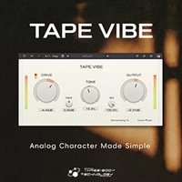 Tape Vibe (ヴィンテージ)(サチュレーション)(プラグインエフェクト)(オンライン納品)(2時間以内に納品)