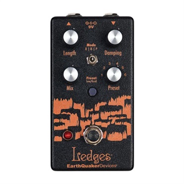 EarthQuaker Devices Ledges Black Amber （リバーブ）LEQD【限定カラー】