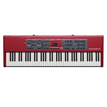 Nord（CLAVIA） 【プレミアム感謝祭実施中！】Nord Piano 6 73 (2500110882056) (ノード)(73鍵)(ステージピアノ)(トリプルセンサー鍵盤)(Nord Piano6)※配送事項要ご確認