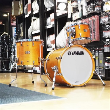 YAMAHA USED 中古 Absolute Hybrid Maple 3pc Drum Set [18BD，12TT，14FT/カラー：ヴィンテージナチュラル(VN)/Protection Racketケース付属！]