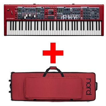 Nord（CLAVIA） 【プレミアム感謝祭実施中！】Nord Stage 4 73 &専用キャリングケースセット(2500110882032)※配送事項要ご確認