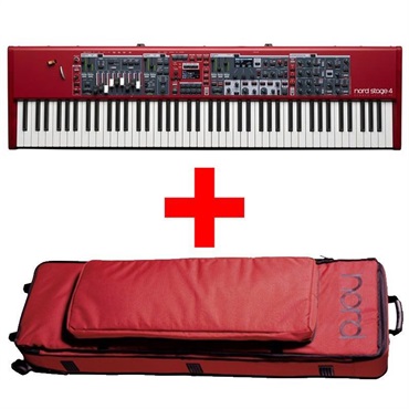【プレミアム感謝祭実施中！】Nord Stage 4 88 &専用キャリングケースセット (2500110882025) ノードステージ 88鍵盤 ピアノタッチ ※配送事項要ご確認