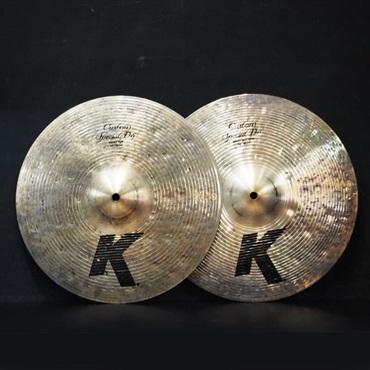 Zildjian USED 中古 K Custom Special Dry HiHat 14 pair [NKZL14CSPDHHT/14CSPDHHBM][966g/1408g]