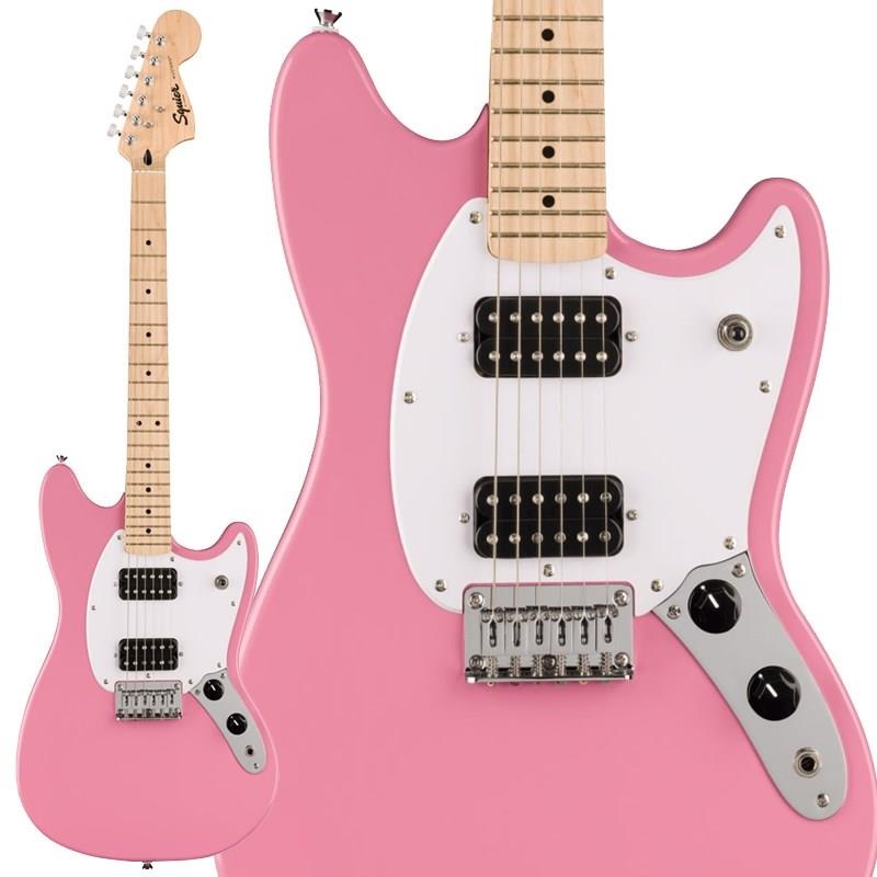 Squier Mustang エレキギター美品 Squier by Fender Squier Sonic Mustang HH (Flash Pink/Maple
