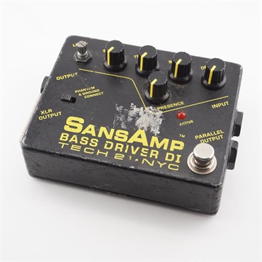 Tech 21 SansAmp Bass D DI v1 初期型前期 レビュー】TECH21 SansAmp BASS DRIVER DI V1 WAXX＆なこも工房Mod